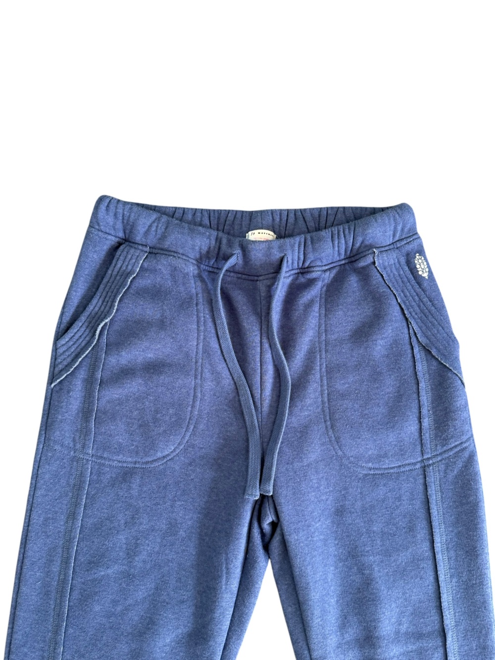 Free People Movement Indigo Blue Work It Out Jogger Size small - Picture 5 of 10